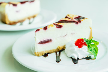 Raspberry cake