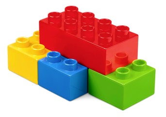 Obraz premium Plastic block.