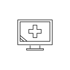Fototapeta premium Medical Monitor icon
