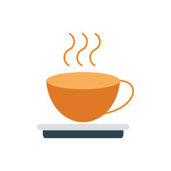 Coffee icon logo vector illustration