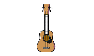 Ukulele Vector Image