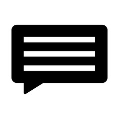 talk / chat / speech / interview icon