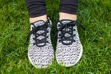 Fashionable female sneakers