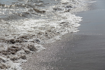 the beach