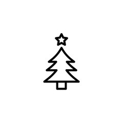 Christmas flat icon.