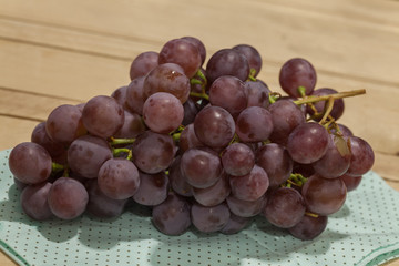 grapes fruit in basket