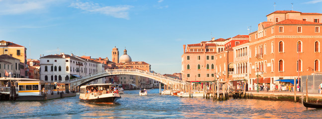 Fototapeta na wymiar Grand Canal Venice Italy