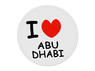 I love Abu Dhabi