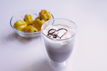 Coffee with hot peppers