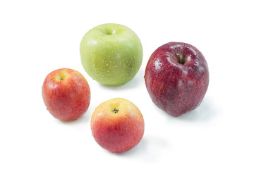 Apple variety apples isolated