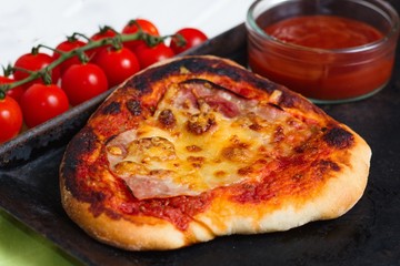 homemade pizza