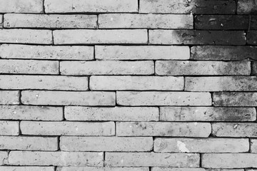 White grunge brick texture