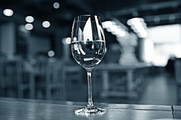 glass alcohol background blur concept
