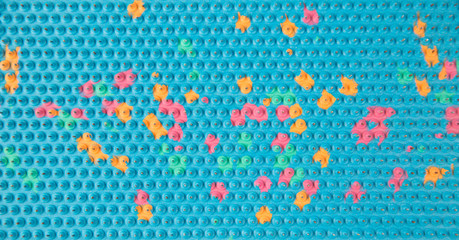 Orthopedic pad with needles