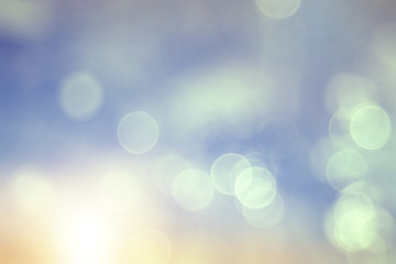 Blurred bokeh background design glare