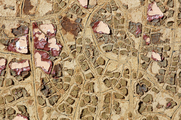 Texture of old shabby paint