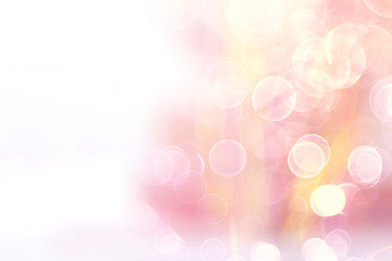 Blurred bokeh background design glare