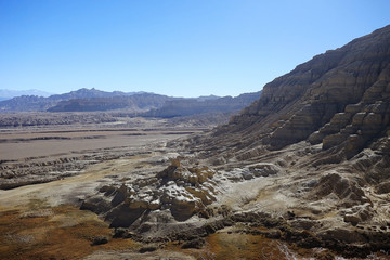 Obraz premium ruins of an ancient city in Tibet