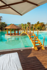 Luxury swimming pool