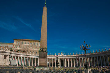 Piazza San Pietro a Città del Vaticano
