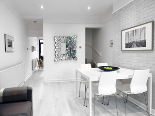 lounge living room in newly refurbished house