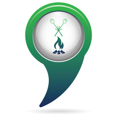 Zephyr on skewer icon