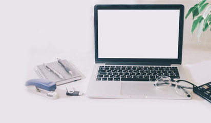 Laptop On Table