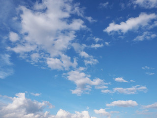 Fototapeta premium blue sky and clouds