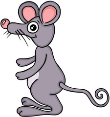 Cute cartoon mouse
