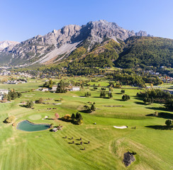 Golf resort, Bormio golf club. Valtellina