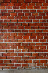 Texture of the brick walls.