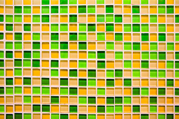 abstract square pixel mosaic background and texture