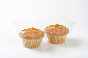 Two Stracciatella Muffins