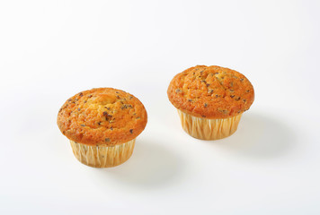Two Stracciatella Muffins