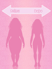 before and after diet