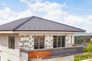 New house under construction