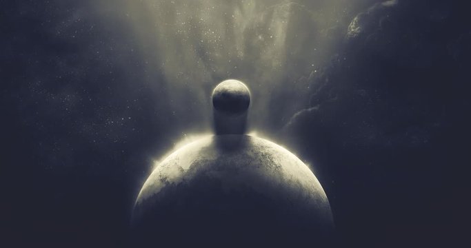 The universe, space, stars, nebulae, planets.