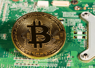Bitcoin on a printed circuit board