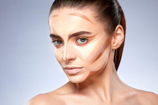 Girl with contouring