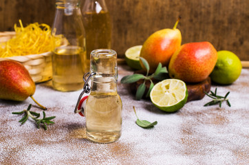 Homemade fruit vinegar