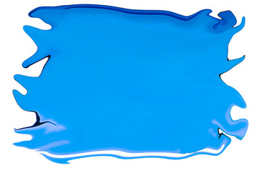 An abstract background of a blue stain