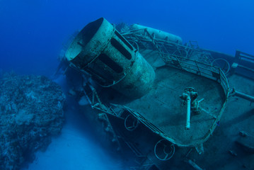 The wreck of the USS Kittiwake has been toppled over by the recent hurricane Nate. The popular dive...