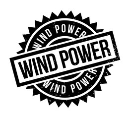 Wind Power rubber stamp. Grunge design with dust scratches. Effects can be easily removed for a clean, crisp look. Color is easily changed.