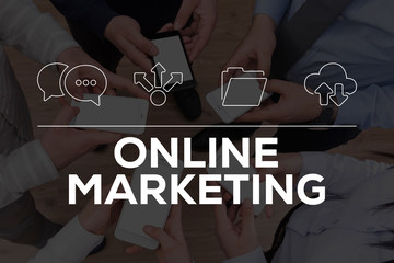 ONLINE MARKETING CONCEPT