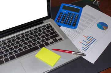 Business documents computers