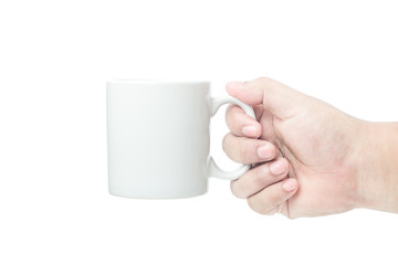 hand holding cup