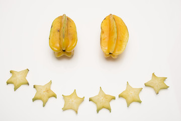 
carambola, star fruit