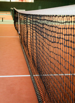 Netz vom Tennisplatz