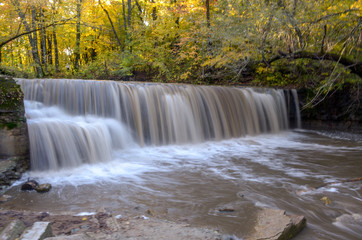 Water Fall in Autumn