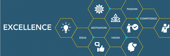 Excellence Icon Concept